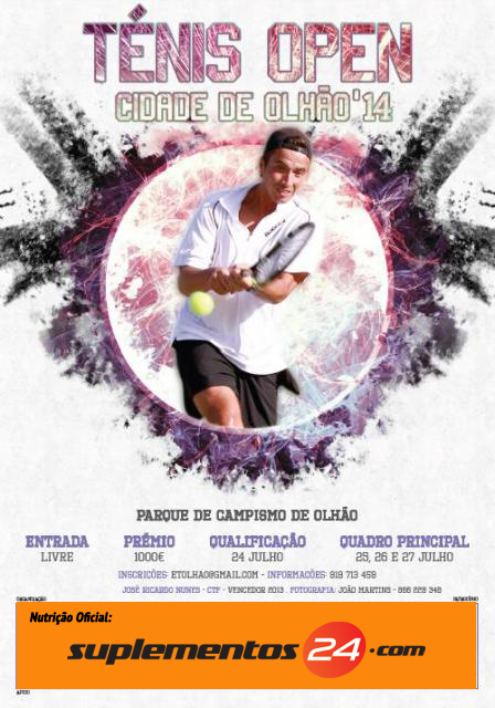 Open Ténis Cidade de Olhão com o Apoio Suplementos24.com
