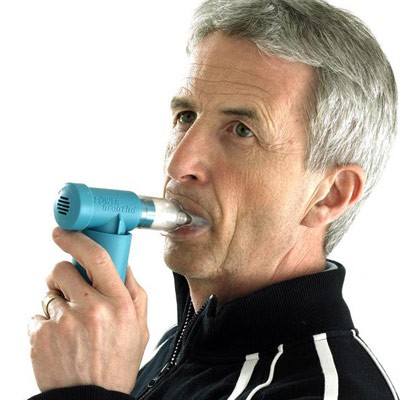 Treinar com PowerBreathe para problemas respiratórios