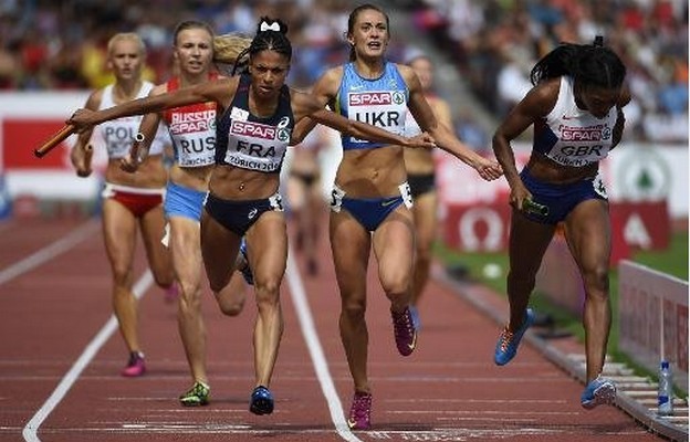 Espectacular Vitória da França no Final do Relay 4x400m