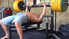 Como não fazer um levantamento de supino