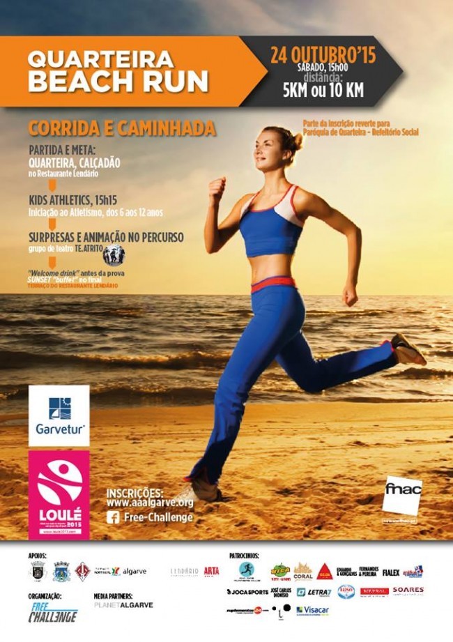 Quarteira Beach Run com apoio do Suplementos24.com