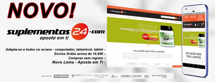 O Suplementos24 tem um novo site