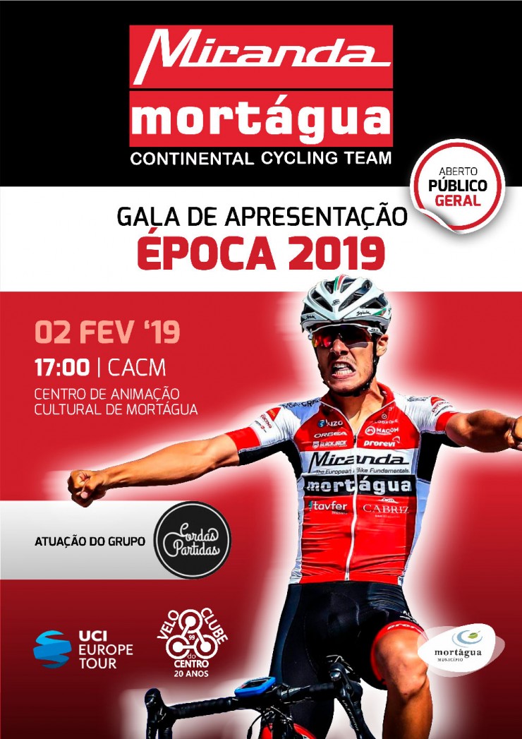Apresentação da Equipa Ciclismo Miranda Mortágua