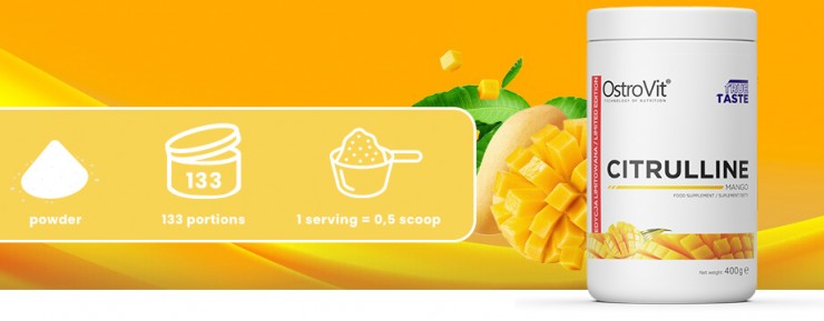 Citrulina Malato Novo Sabor