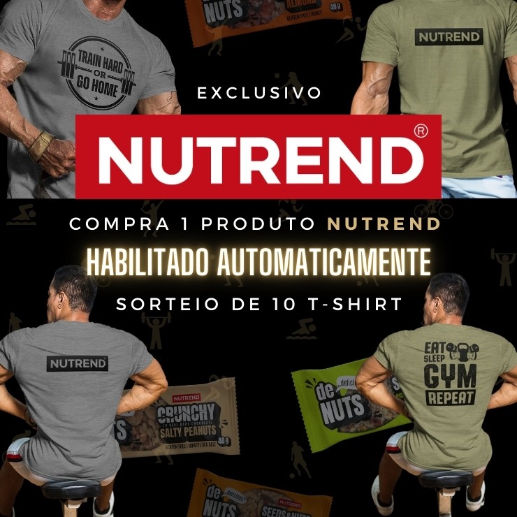 Sorteio Tshirts Exclusivas Nutrend