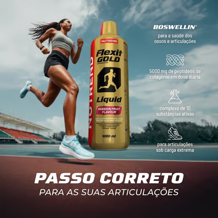 Flexit Gold Liquido Colagénio Articulações Pele Cabelo